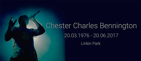 20 июля не стало Честера Беннингтона — вокалиста группы Linkin Park